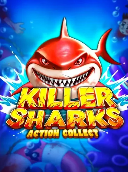 Decorative casino game artwork for 30Bet: Killer Sharks Action Collect